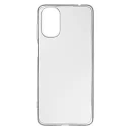 Прозрачный чехол для Motorola G22 с защитой камеры, тонкий, силиконовый, бесцветный, ударостойкий, противоударный бампер c закрытой камерой, ArmorStandart (ARM62039)
