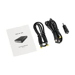 Джерело безперебійного живлення Mini UPS WGP UPS103A 10400mAh 5V/12V/12V, Li-ion 4*2.6Ah, для роутера та оптичного терміналу (42-00247) - мініатюра 6