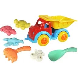 Пісочний набір KZ 6436A-1 іграшковий самоскид з інструментами для піску