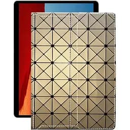 Чохол StatusCASE з екошкіри для планшету Microsoft Surface Pro X Золотий ромб