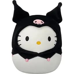 Мягкая игрушка Squishmallows Hello Kitty Хелоу Китти в образе Куроми 20 см (SQSN00388)