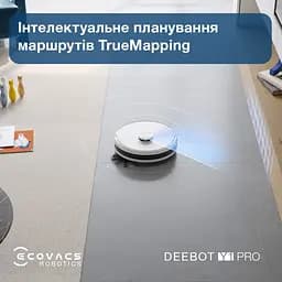 Робот-пилосос Ecovacs Deebot Ozmo Y1 Pro White (DLX34 White) - мініатюра 5