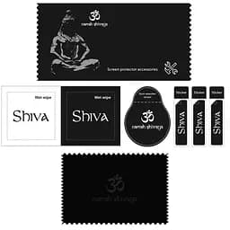Захисне скло Shiva (Full Cover) для Apple iPhone 14 Pro Max (6.7) Чорний - мініатюра 5