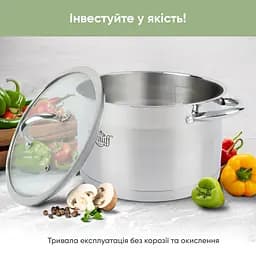 Каструля Krauff Originell зі скляною кришкою 22 см (26-238-052) - мініатюра 4