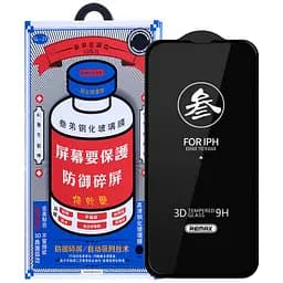 Захисне скло Remax 3D (GL-27) для Apple iPhone 13 / 13 Pro / 14 / 16e / 17e (6.1) Чорний