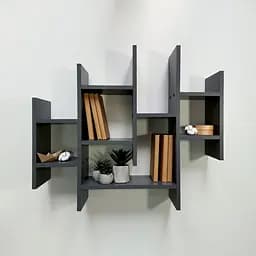 Полка Hopanchuk Furniture Бенд антрацит (42C6)