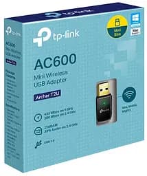 Бездротовий мережевий адаптер Archer T2U AC600 Wireless Dual Band USB Adapter TP-Link teh0022615 - мініатюра 6