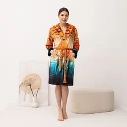 Халат жіночий з плюшевого велюру ексклюзивний Egypt 18363 L-XL