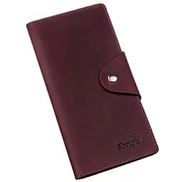 Женский кожаный кошелек Shvigel 18х8.5х1 см acs0016081