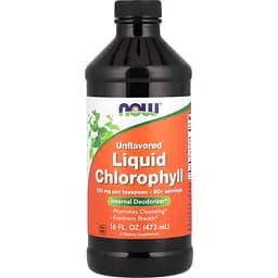 Хлорофилл жидкий Now Foods Liquid Chlorophyll без ароматизаторов 473 мл