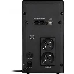 Лінійно-інтерактивний ДБЖ 2E DD2000, 2000VA/1200W, LCD, USB, 2XSCHUKO (2E-DD2000) - мініатюра 2
