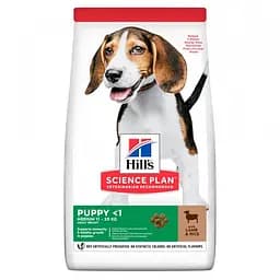 Сухой корм для щенков средних пород с ягненком и рисом Hills SP Puppy Healthy Development 14 кг 604353