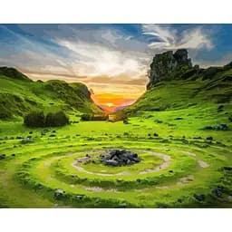 Картина за номерами ArtCraft Долина Фей Шотландія 40x50 см (10511-AC)