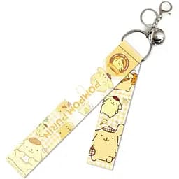 Брелок тканинний Хеллоу Кітті Помпомпурін Hello Kitty Pompompurin 10 см