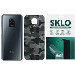 Захисна гідрогелева плівка SKLO Back (тил) Camo для Xiaomi Poco M4 Pro 5G Сірий / Army Gray