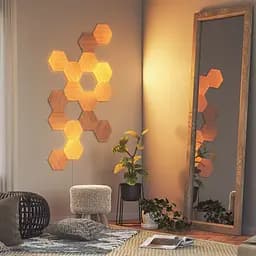 Розумна система освітлення Nanoleaf Elements Hexagons Starter Kit 7шт [80715] - мініатюра 4