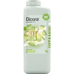 Жививльний гель для душу Dicora Urban Fit Молоко та диня 750 мл