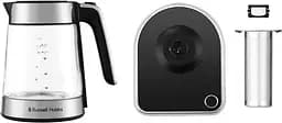 Russell Hobbs Електрочайник Attentiv Kettle, 1.7л, Strix, скло, база зі сховищем для шнура, сірий - мініатюра 7