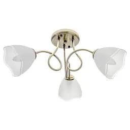 Люстра потолочная Brille в спальню E27 60W BZ (LK-602C/3)