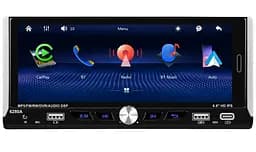 Автомагнітола XPRO 1 DIN 6280A 6,9-дюймовий екран 2/32ГБ Android 13 With carplay (43201-6280A_2210) - мініатюра 4