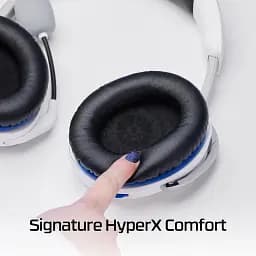 Гарнітура HyperX Cloud Stinger 2 PS4/PS5 mini-jack біло-синя - мініатюра 2