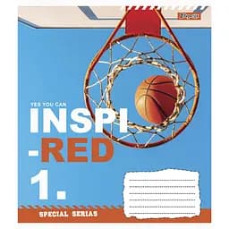 Набор тетрадей 1 Вересня Inspired, A5, в клеточку, 48 листов, 10 шт. (765992)