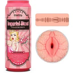 Мастурбатор Lovetoy Pleasure Brew Imperial Stout тілесний
