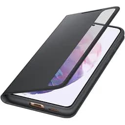 Оригінальний чохол-книжка Clear View Smart Cover для Samsung Galaxy S21+ Black (EF-ZG996CBEGRU) - мініатюра 2