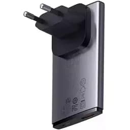Адаптер живлення зарядний пристрій Baseus GaN5 Pro Ultra-Slim 65 W (C+U) CCGP150113