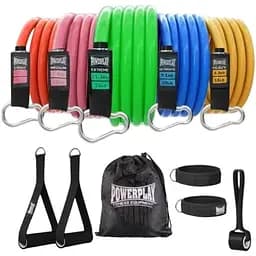 Набір трубчастих еспандерів PowerPlay PP-4102 Expander Set 5 шт. (до 35 кг.) (PP-4102_5set)