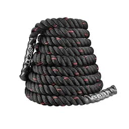 Канат тренировочный 4FIZJO Battle Rope 9 м для кроссфита Black (P-5907739312242)