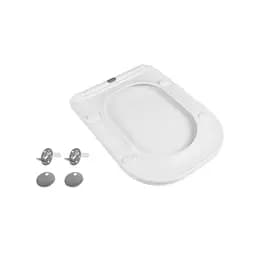 Сидіння для унітаза Qtap Nando з мікроліфтом Slim QT12991222AW, Білий - мініатюра 6