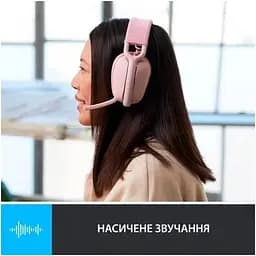 Бездротові навушники Logitech Zone Vibe 100 Wireless рожеві (981-001224) - мініатюра 6