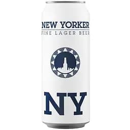 Пиво New Yorker світле 4.5% 0.5 л