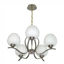 Люстра подвесная Brille для гостиной E27 60W PN (BR-336S/5)