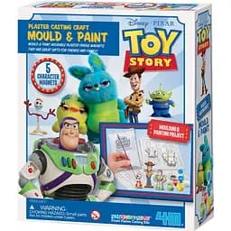 Набор для изготовления магнитов из гипса 4M Mould & Paint Disney Pixar История игрушек (00-06219)