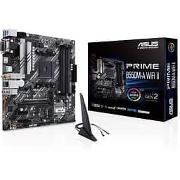 Материнська плата Asus Prime B550M-A WiFi II Socket AM4 - мініатюра 2