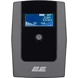 Джерело безперебійного живлення 2E DD850, 850VA/480W, LCD, USB, 2xSchuko - мініатюра 2