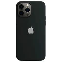 Чехол Silicone Case для Apple iPhone 13 Pro Max (6.7) (Black) ААА [61345]