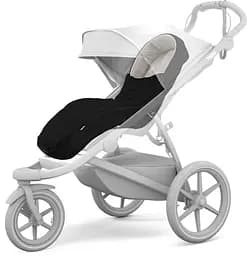 Теплий конверт-накидка Thule Stroller Footmuff Black (TH 11200320) - мініатюра 4