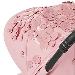 Прогулянкова коляска Cybex Coya Matt Simply Flowers Pink рожева (695263) - мініатюра 10