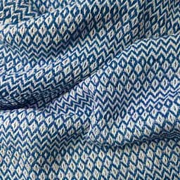 Плед бавовняний Cosas RHOMB CS4 200х230 см синій (Plaid_Rhomb_43Denim_200x230) - мініатюра 5
