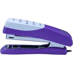 Степлер Buromax Шахматка пластиковий №10, 12 аркушів фіолетовий (BM.4131-07)