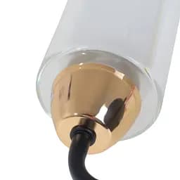 Люстра стельова Brille класична в зал E14 60W BK (LK-672C/5) - мініатюра 2