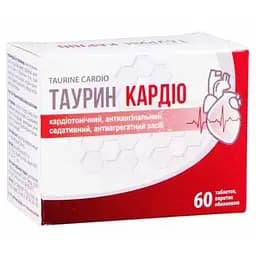 Таурин Кардіо 60 таблеток