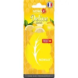 Ароматизатор воздуха целлюлозный Nowax серия Delice Lemon