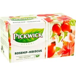 Чай трав'яний Pickwick шипшина-гібіскус 50 г (20 шт. х 2.5 г) - мініатюра 4