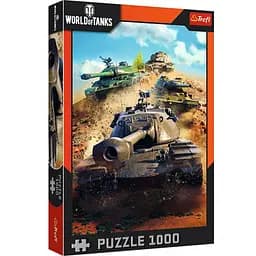 Пазл Trefl Танки в бою World of Tanks 1000 ел. (10943)