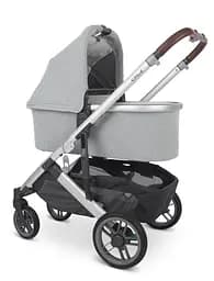 Люлька Uppababy Carrycot-Stella Grey Brushed Melange Silver Frame (0920-BAS-EU-STL) - мініатюра 2