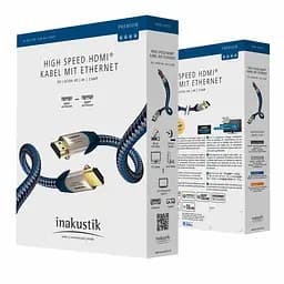 Кабель HDMI v.2.0a Inakustik Premium High Speed HDMI Cable with Ethernet 1,5m - мініатюра 2